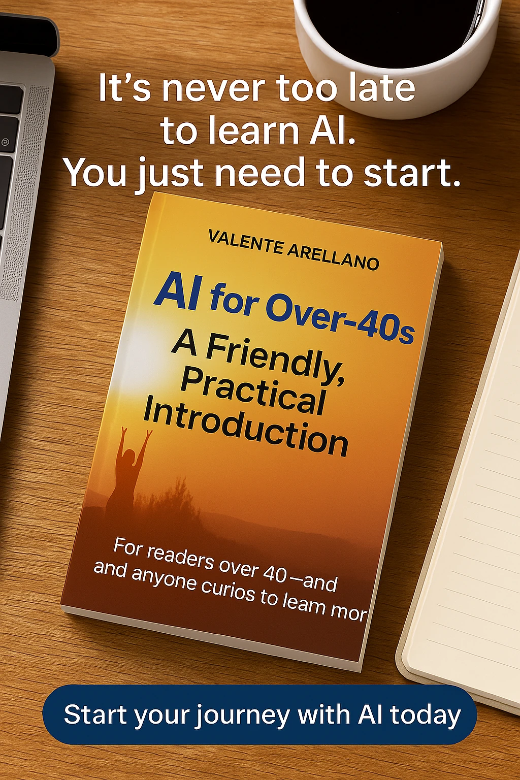 Image illustrating how AI can help in the daily life of people over 40